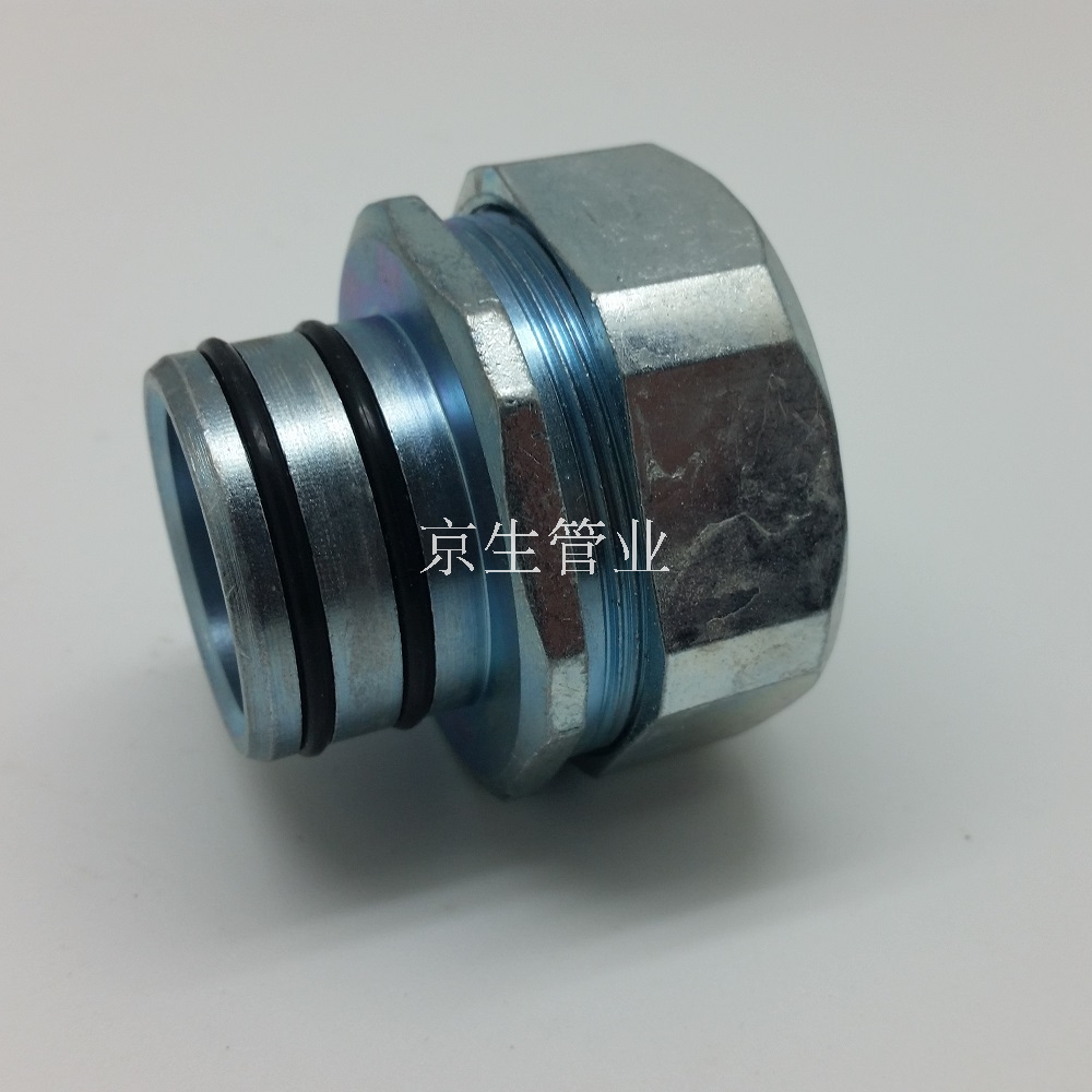 直拧式管接头 镀锌直拧头 金属直拧头