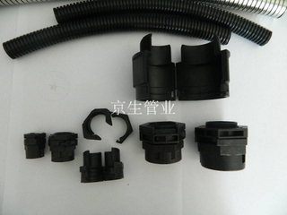 双拼波纹管接头 双层开口波纹管接头 开口波纹管接头